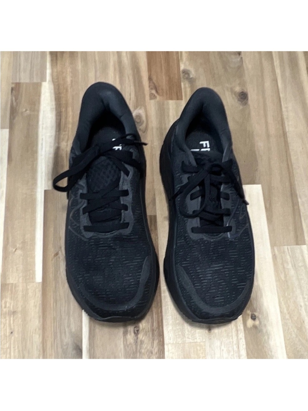 New Balance All-Black Casual Running Sneakers - Picture 2 of 5